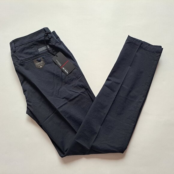 NEW Teleria Zed Dark Blue Italian Pants Sizes 31 33